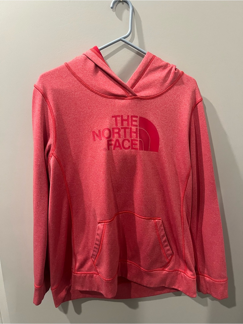 The North Face Pink Hooded Pullover Sweatshirt